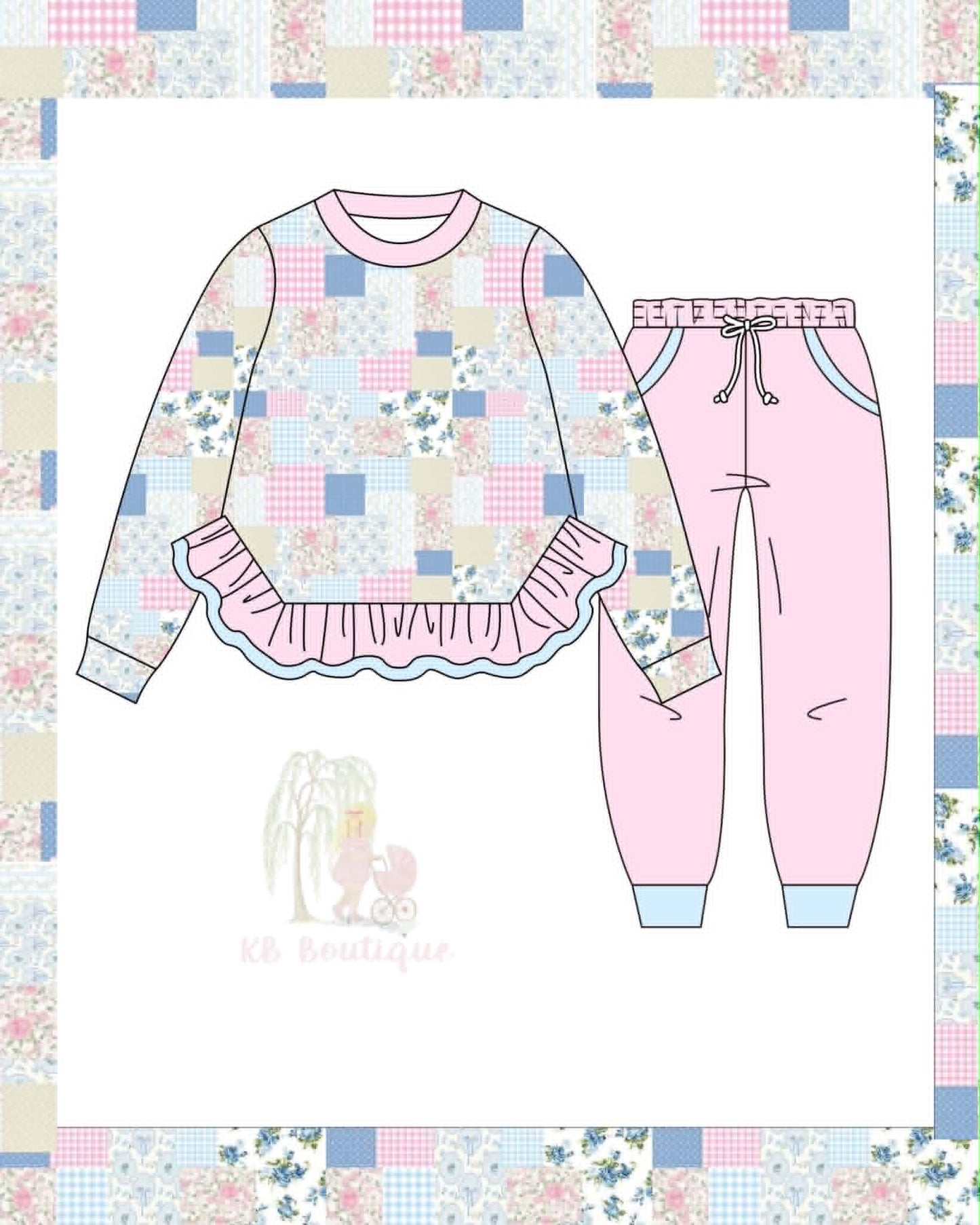 Patchwork Princess Lounge Set